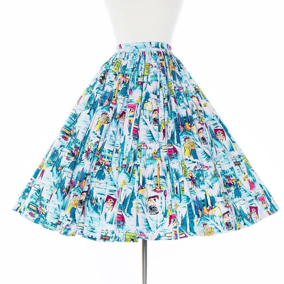 Pinup Couture Paris Jenny Skirt - Picture 2 of 5